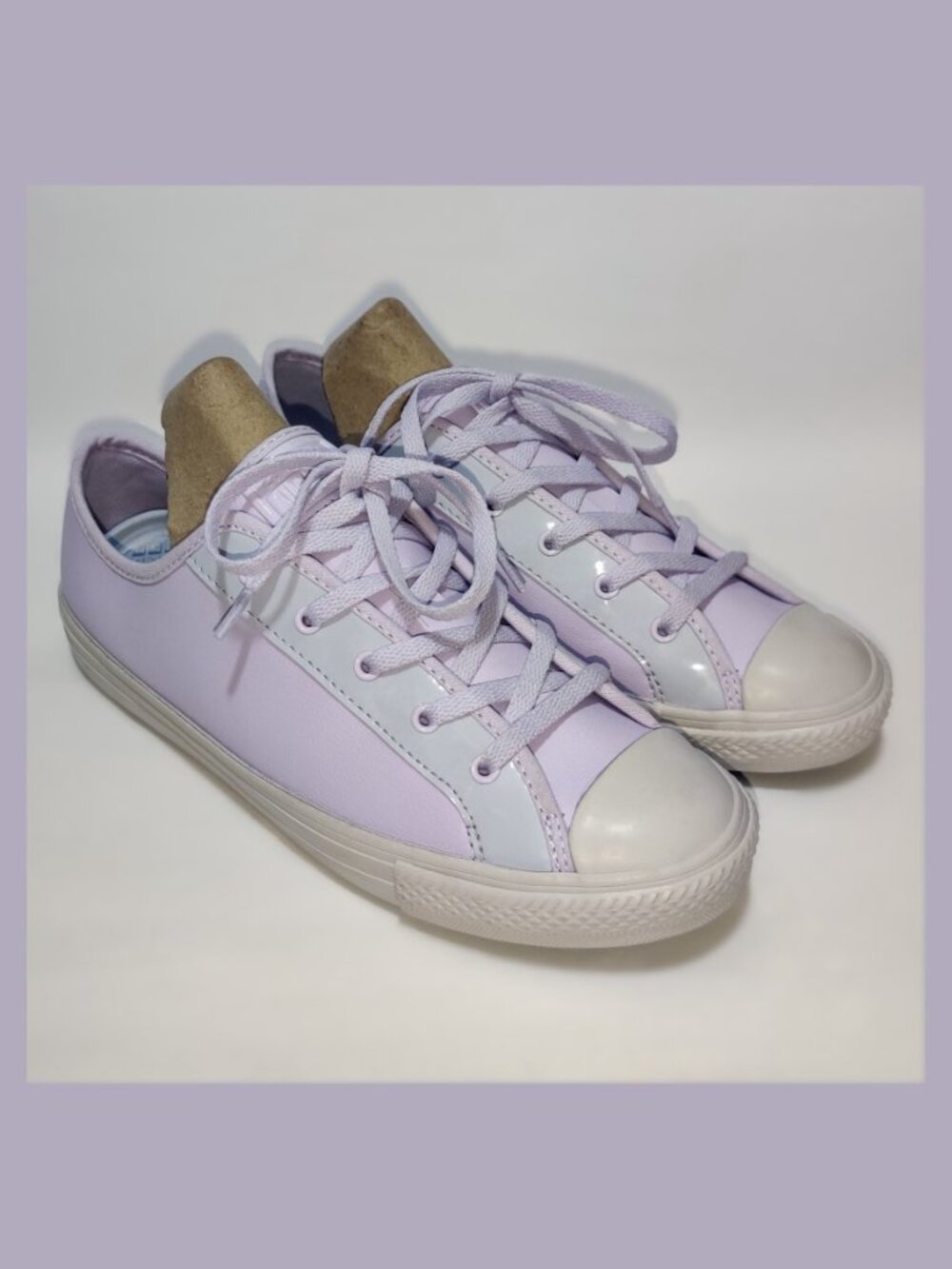 New Converse Chuck Taylor All Star CTAS Dainty Ox Sneakers Lavender Women's 7